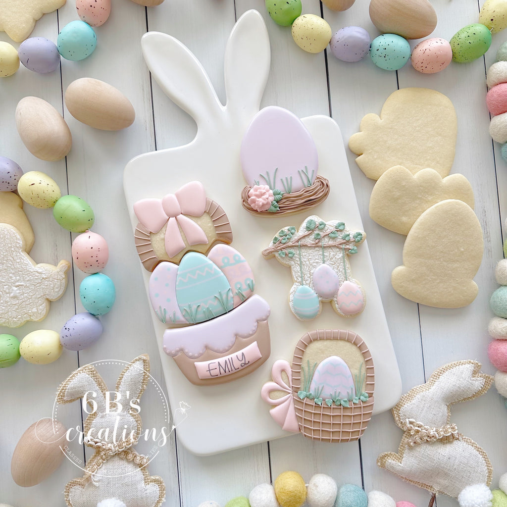 Easter 2023 - Stencils (5 pack - all but the hanging eggs cookie)