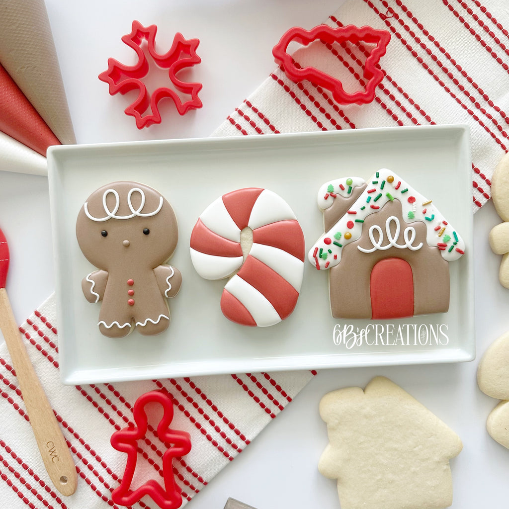 Ginger Kids Fun - Stencils (3 pack - all cookies)
