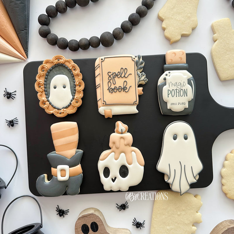 Haunted Hallows - Stencils (5 pack - all but the potion bottle)