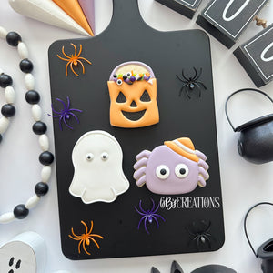 Kids Halloween 2025 - Stencils (2 pack - pumpkin and spider)
