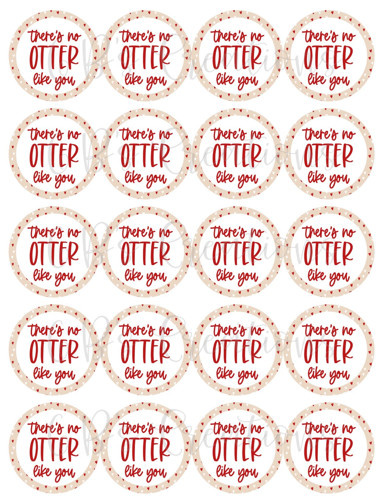 There's No Otter Like You – 6 B's Creations there-s-no-otter-like-you-6-b-s-creations