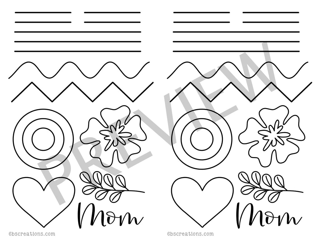 Class Piping Practice Sheets – 6 B's Creations class-piping-practice-sheets-6-b-s-creations