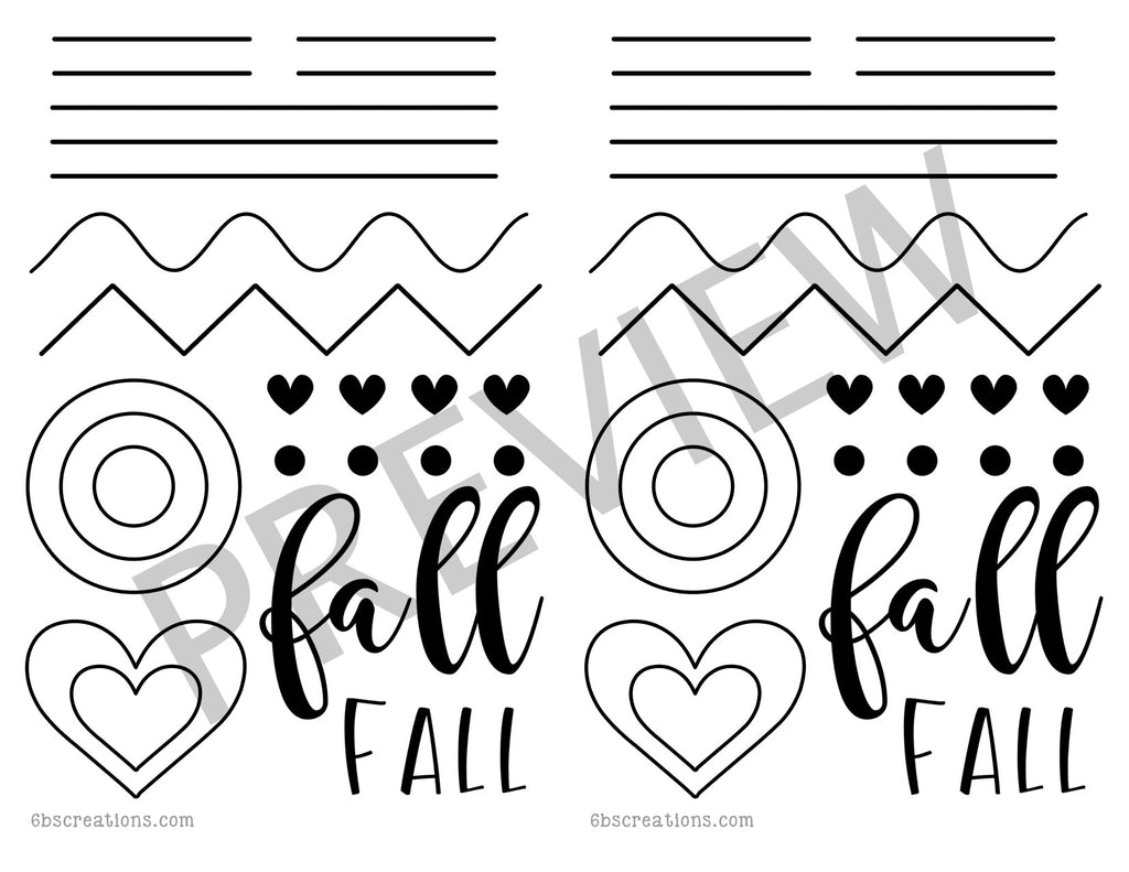 Class Piping Practice Sheets – 6 B's Creations class-piping-practice-sheets-6-b-s-creations