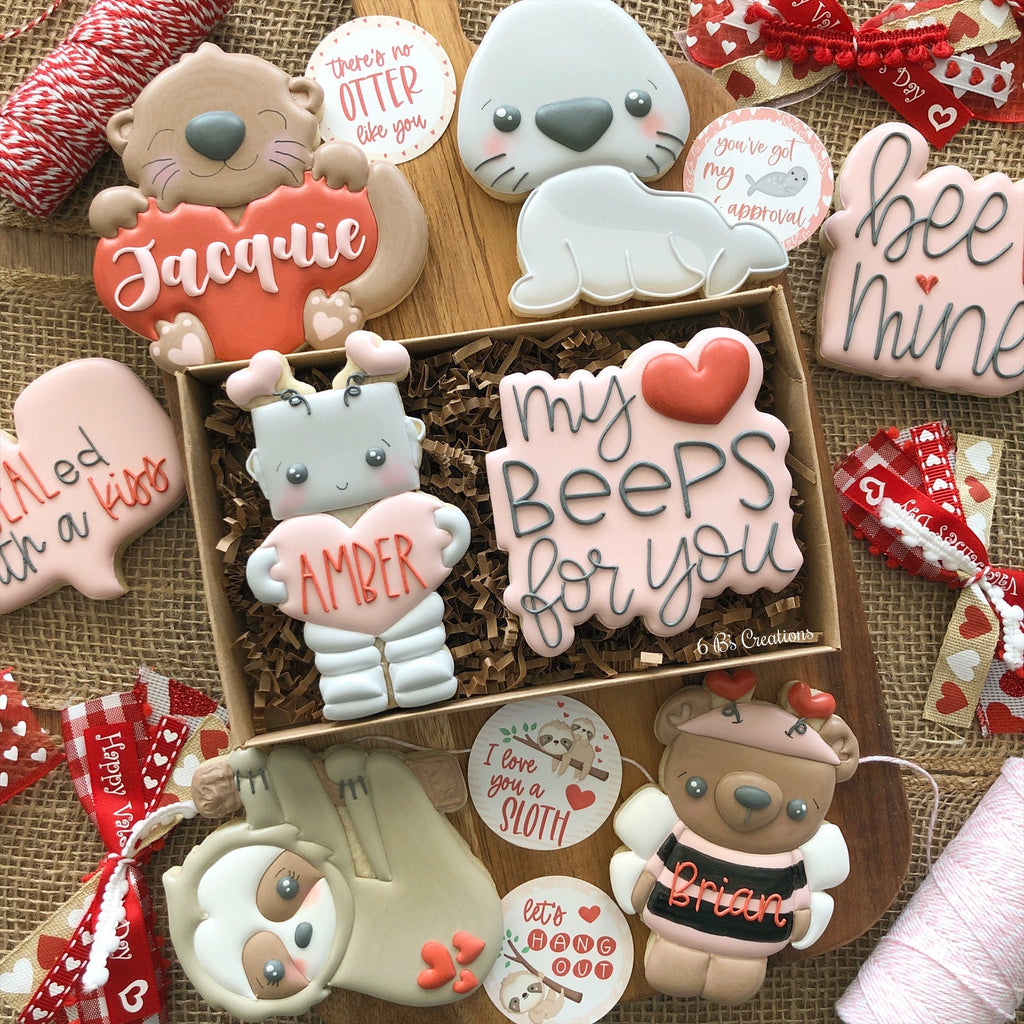 Valentine's Day Cookies and Packaging Class