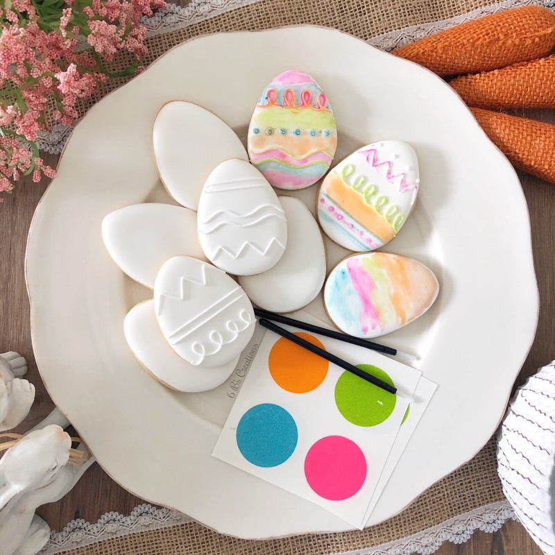 Paint Your Own Egg Cookies