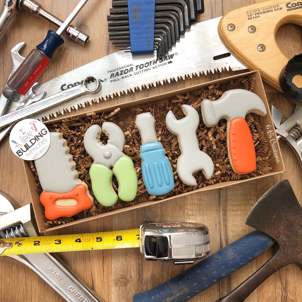 Father's Day Cookie Kits (WITH BOX, SHRED, AND TAG) - Pick up Friday, June 19th - 1:00-2:00 PM
