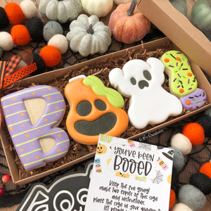 Halloween Cookie Kits - Box and Accessories - Pick up Friday, October 23rd