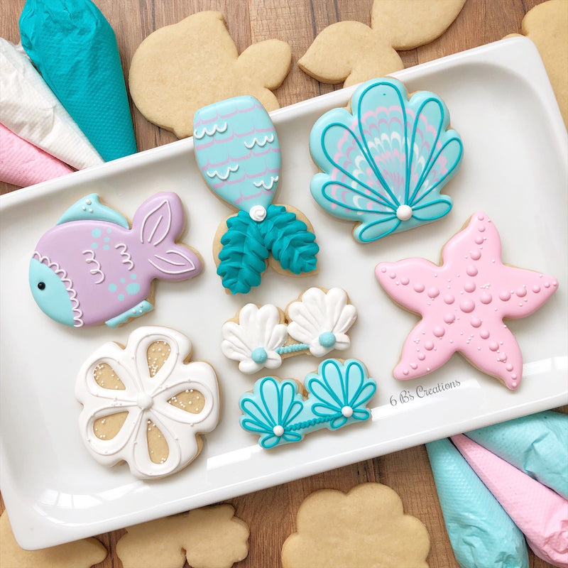 Mermaid Cookie Kits - Pick up Friday, August 28th - 12:00-1:00 PM