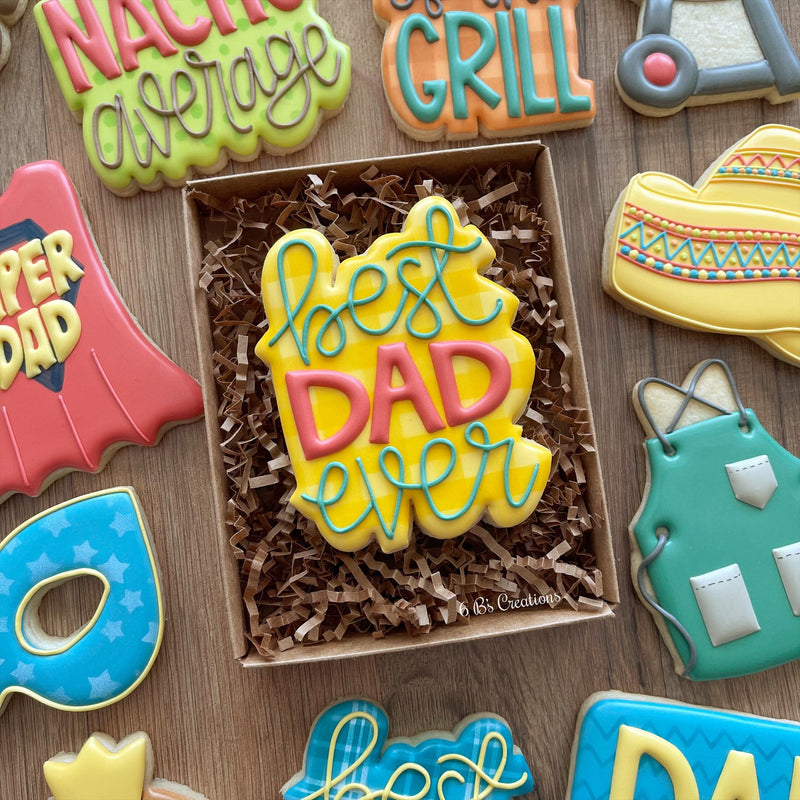 Best DAD/POP Ever Single Cookies