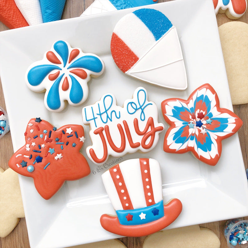 4th of July Cookie Kits - Pick up Friday, July 3rd - 12:00-1:00 PM